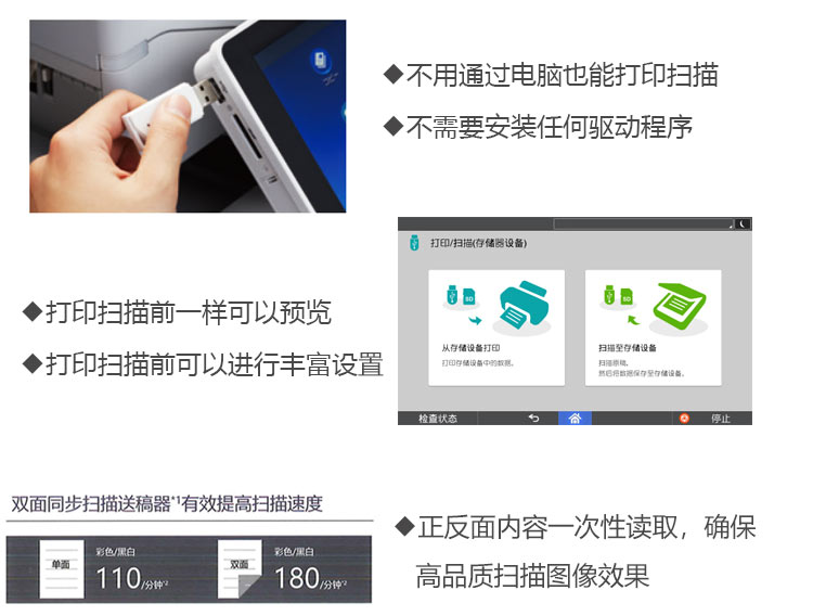 理光6055復印機 無線打印掃描